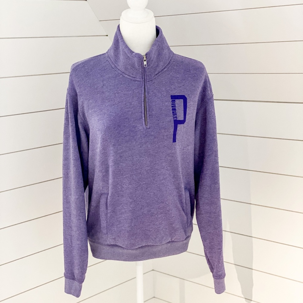 VS PINK Quarter Zip Pullover